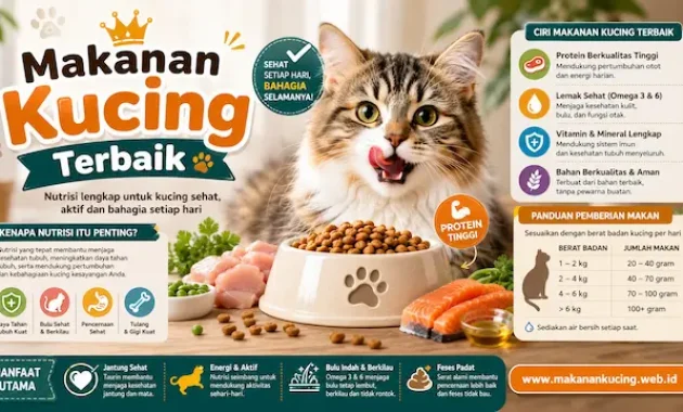 Makanan kucing yang bagus Makanan kucing yang bagus