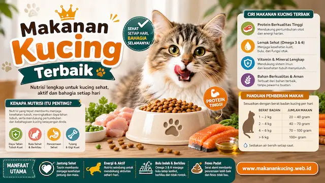 Makanan kucing yang bagus