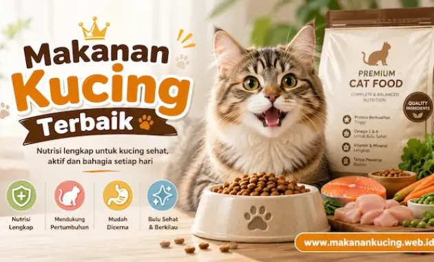 Rekomendasi Makanan Kucing Terbaik Rekomendasi Makanan Kucing Terbaik